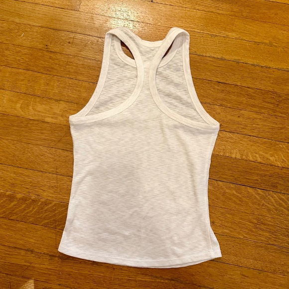 Vuori Sunrise High Neck Tank - White - XS - Picture 2 of 3